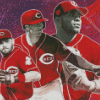 Cincinnati Reds Baseball Diamond Painting