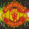 Colorful Manchester United Football Emblem diamond paintings