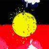Aboriginal Flag Art diamond painting
