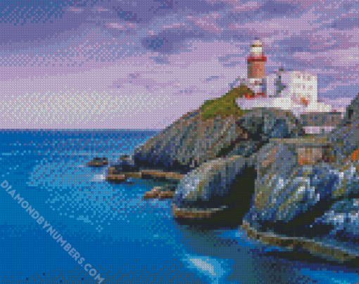 Ireland Baileys Lighthouse diamond painting
