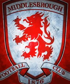Middlesbrough FC Logo diamond painting