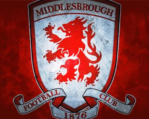 Middlesbrough FC Logo diamond painting