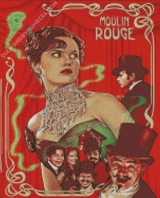 Moulin rouge movie poster diamond paintings