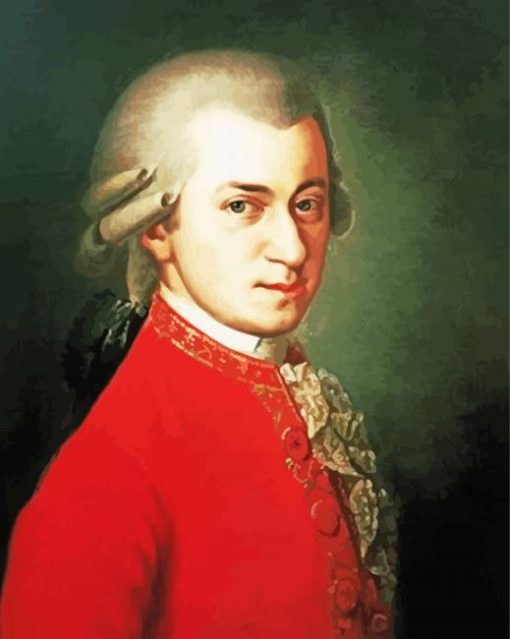 Wolfgang Amadeus Mozart diamond painting