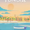 North Africa Tunisia Poster Diamond painting
