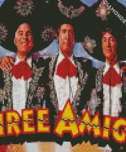The Three Amigos Movie Poster diamond painting