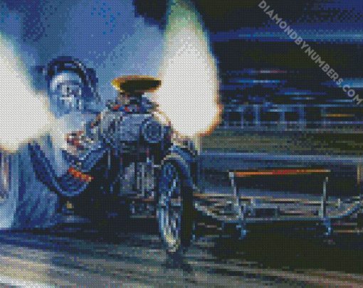 Top Fuel Dragster diamond painting