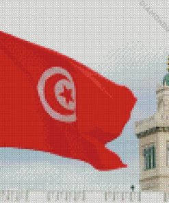 Tunisie Flag Diamond Painting