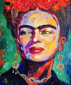 abstract-frida-kahlo-paint-by-number