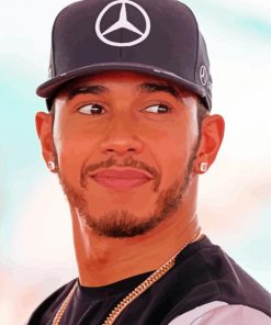 Lewis Hamilton diamond paintings