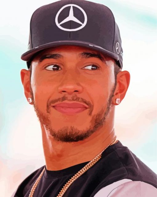 Lewis Hamilton diamond paintings