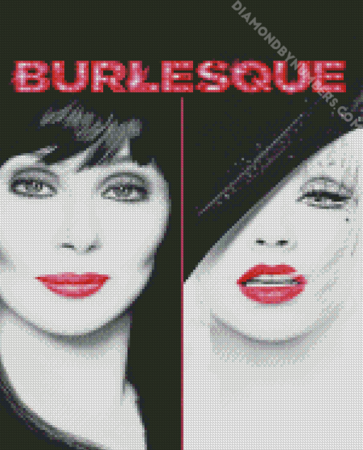 Burlesque Movie With Christina Aguilera diamond painting