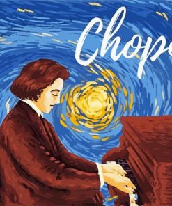 Musician Chopin diamond painting