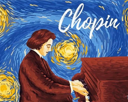 Musician Chopin diamond painting