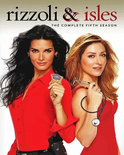 Rizzoli And Isles Tv Show Poster diamond painting