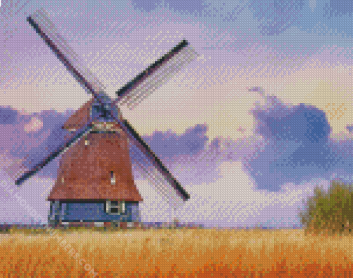 Ducth Windmill diamond paintings
