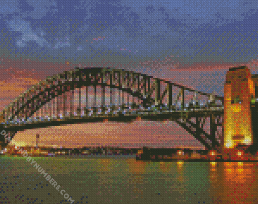 Sydney Harbor Bridge diamond paintings