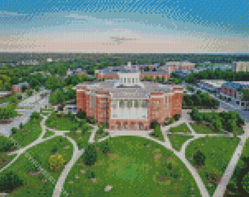 University of Kentucky Building diamond paintings