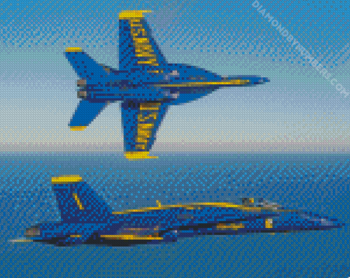 Blue Angels Thunderbird diamond paintingss Jets