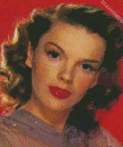 Gorgeous Judy Garland diamond paintings