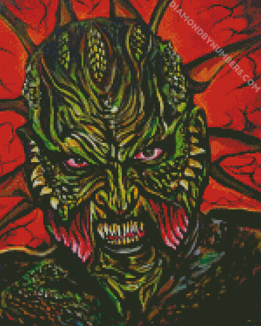 Scary Jeepers Creepers diamond paintings