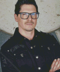 The Ameican Actor Zak Bagans Diamond Painting