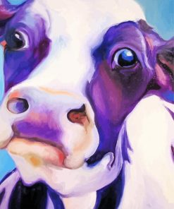 Purple Cow diamond paintings