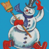 Frosty Snowman diamond paintings