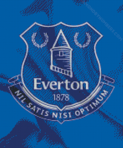 Everton Emblem diamond pain