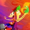 Phineas And Ferb diamond paintings