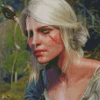 Ciri From The Witcher diamond paint