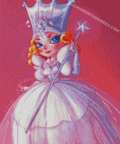 Glinda The Good Witch Illustration diamond paintings