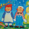 Aesthetic Raggedy Ann And Andy diamond paintings