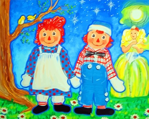 Aesthetic Raggedy Ann And Andy diamond paintings
