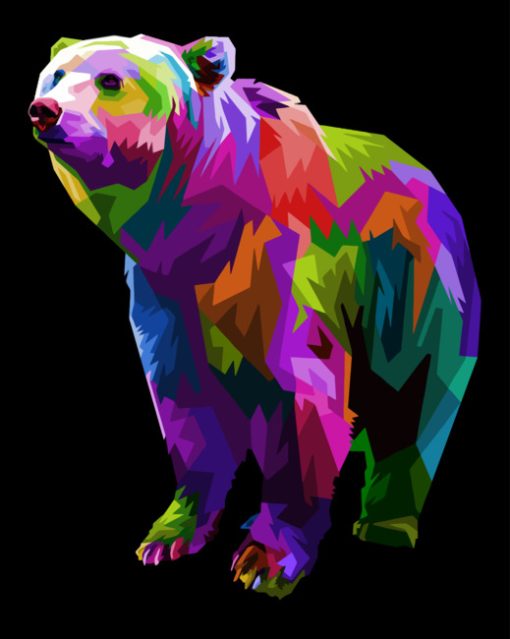 colorful-bear-head-pop-art-style-paint-by-numbers