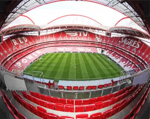 Benfica Estadio Da Luz diamond painting