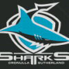 Cronulla Sutherland Sharks Logo diamond painting
