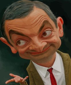 Funny Face Mr Bean 5D Diamond Painting